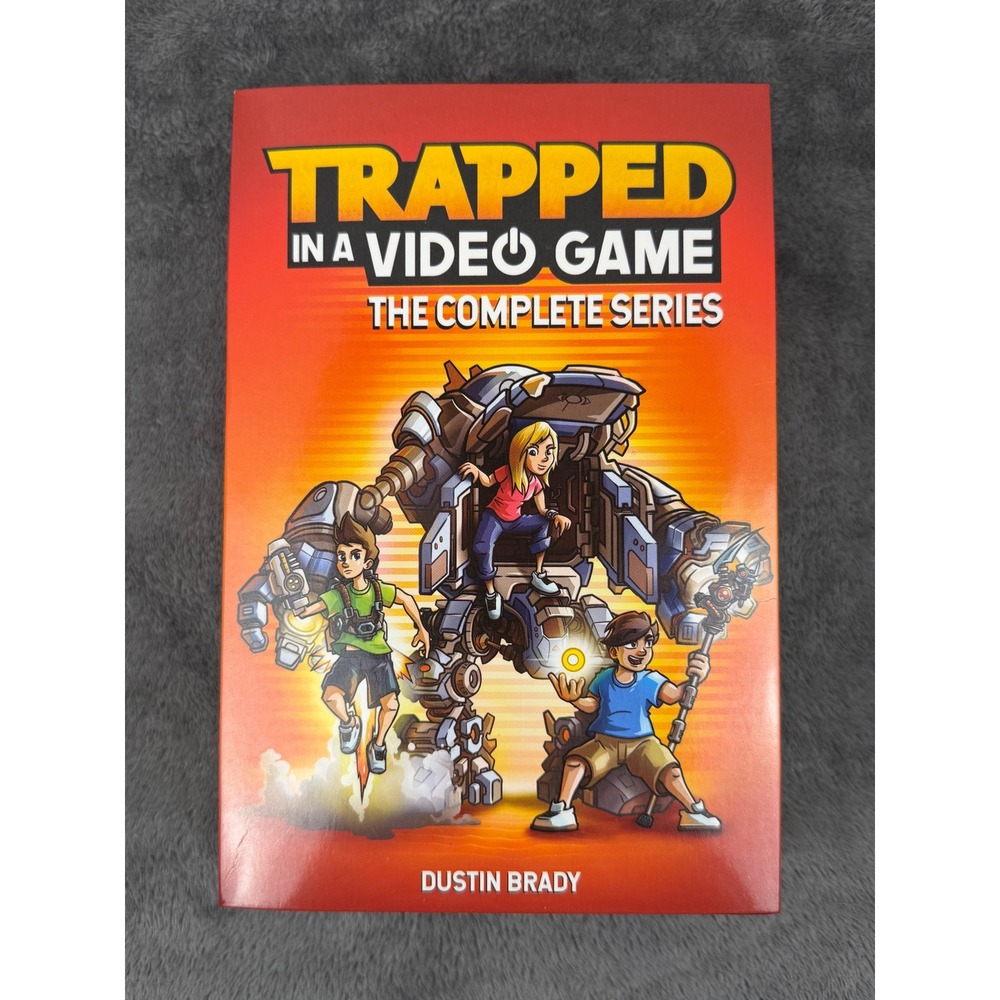 Andrews McMeel Trapped in a Video Game Complete Series Box Set Books 1-5 NEW